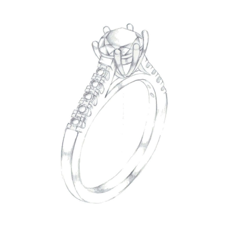 Design Custom design always begins with a great new idea. Our Design team will help you bring to life that special piece through computer generated renderings. Atlanta West Jewelry Douglasville, GA
